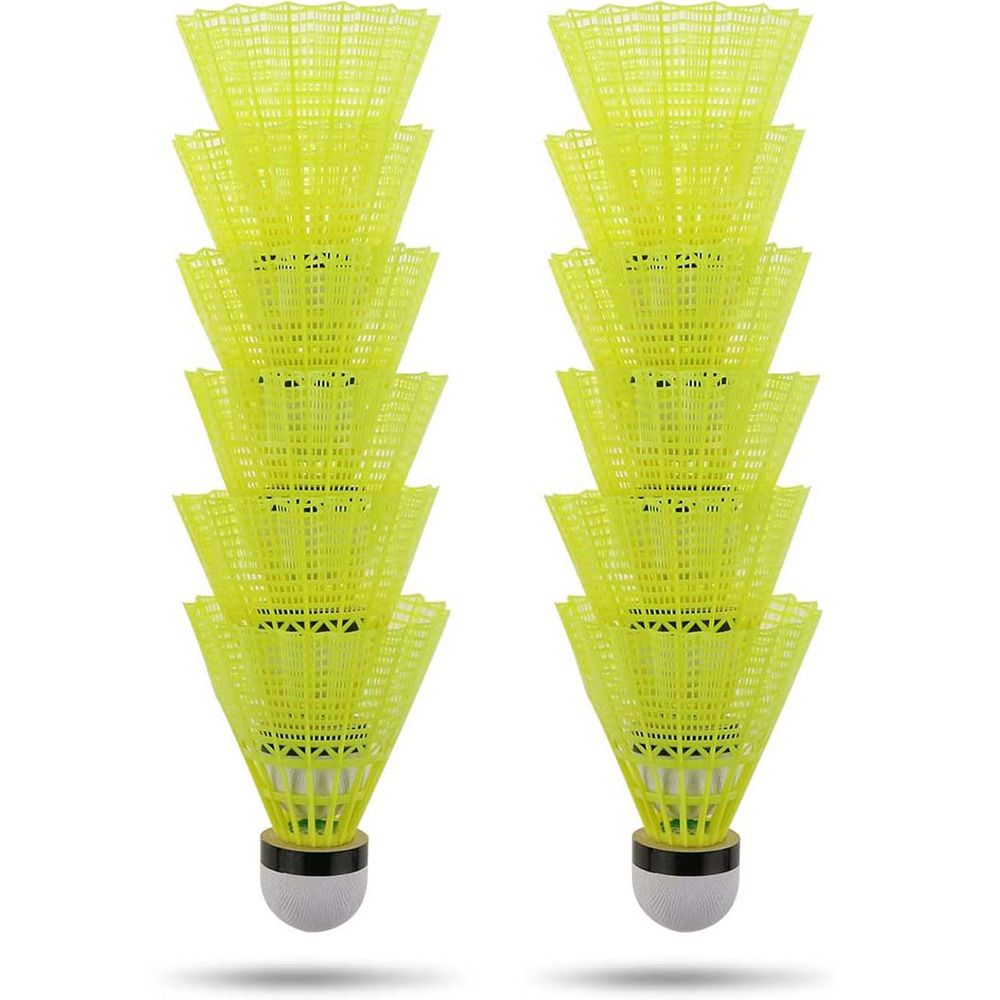 Feather Shuttlecock - Volants de badminton en nylon, grande