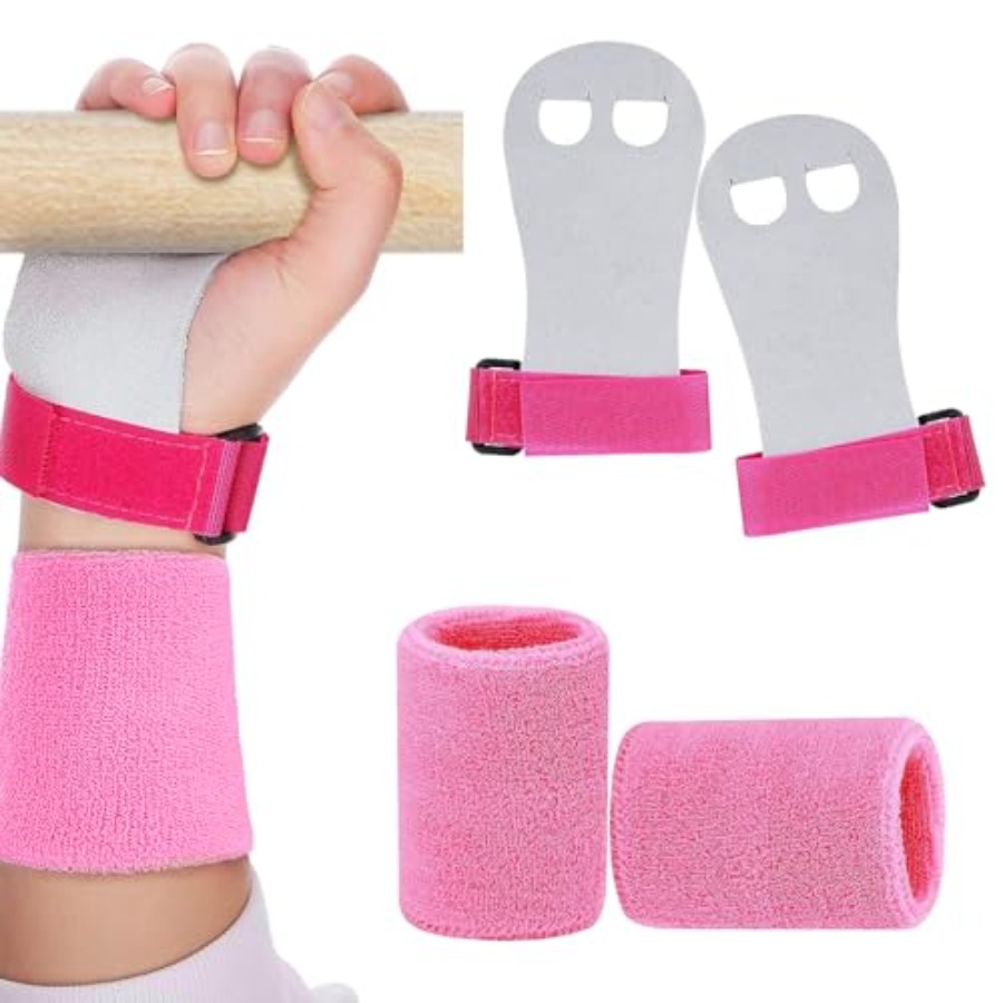 Sports Grip - 2 Paires de Protège-Mains de Gymnastique,