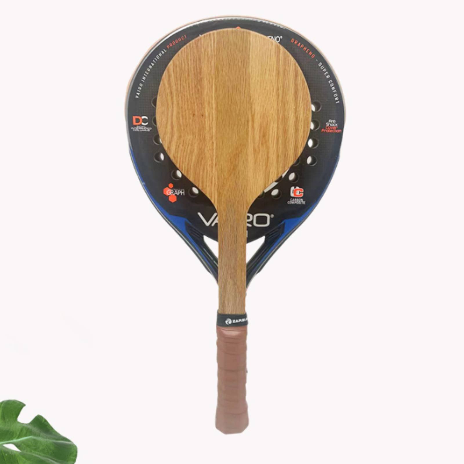 Sports Grip - Raquette de tennis de plage en