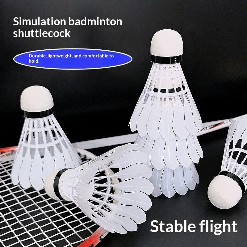 Badminton Shuttlecock - 3/6/12 pièces, volants de badminton durables