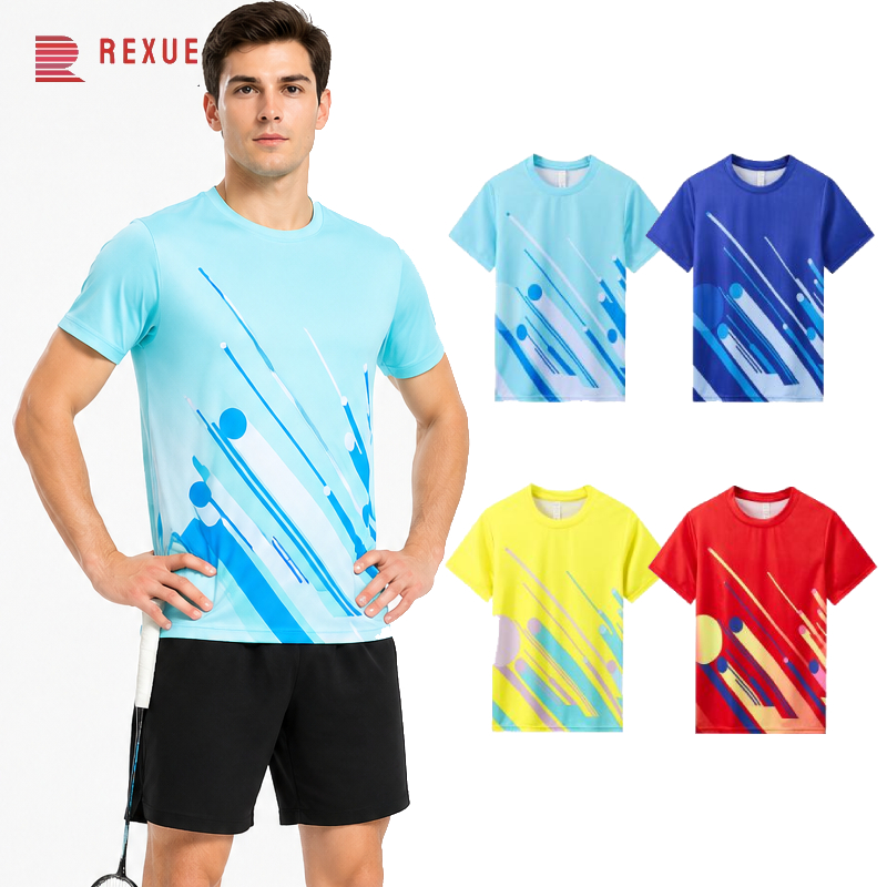 Badminton Jersey - Chemise de badminton pour hommes, t-shirt