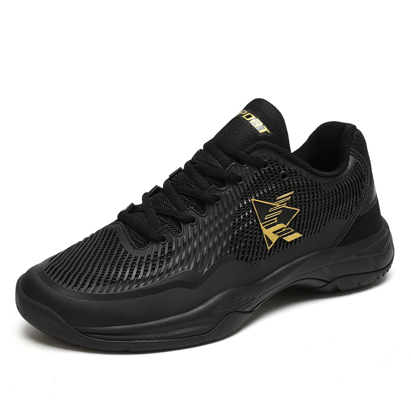 Badminton Shoes Men - Chaussures de Badminton de couleur noire,