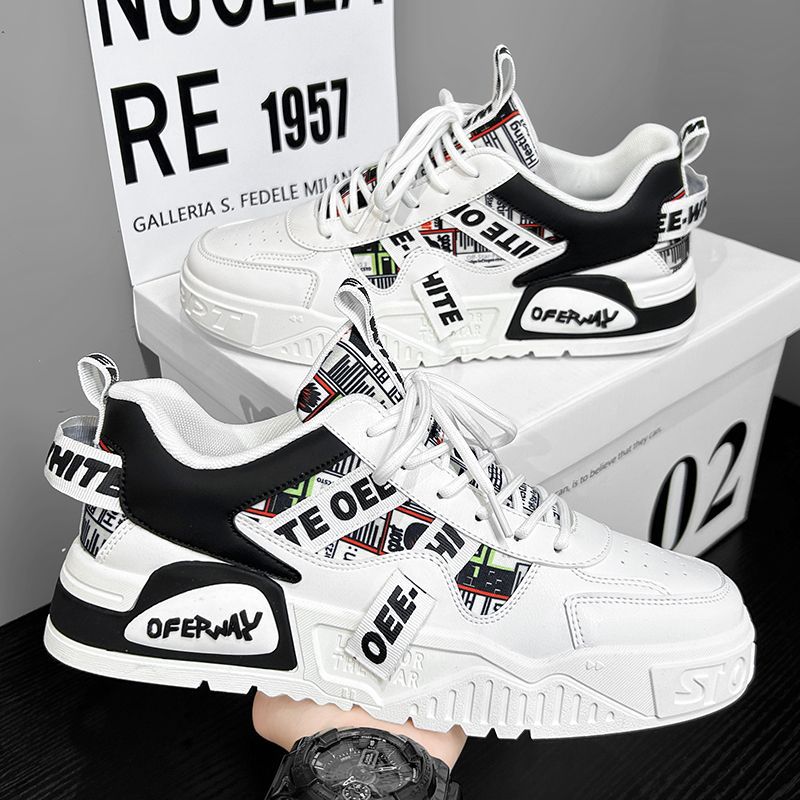 Badminton Shoes Men - Nouvelles baskets décontractées en cuir pour