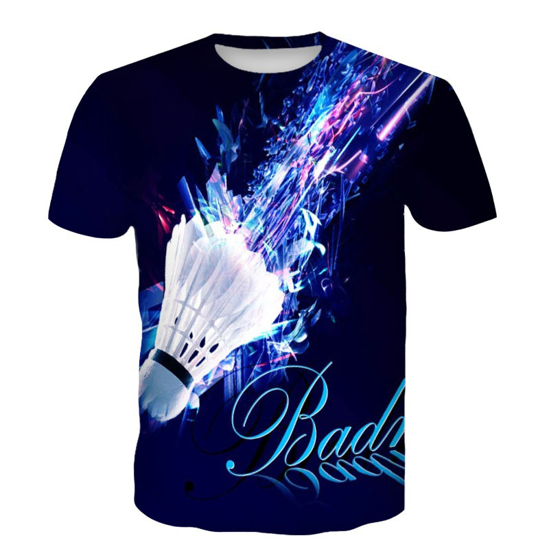 Badminton T-Shirts volant impr - Badminton Shuttlecock avis et prix