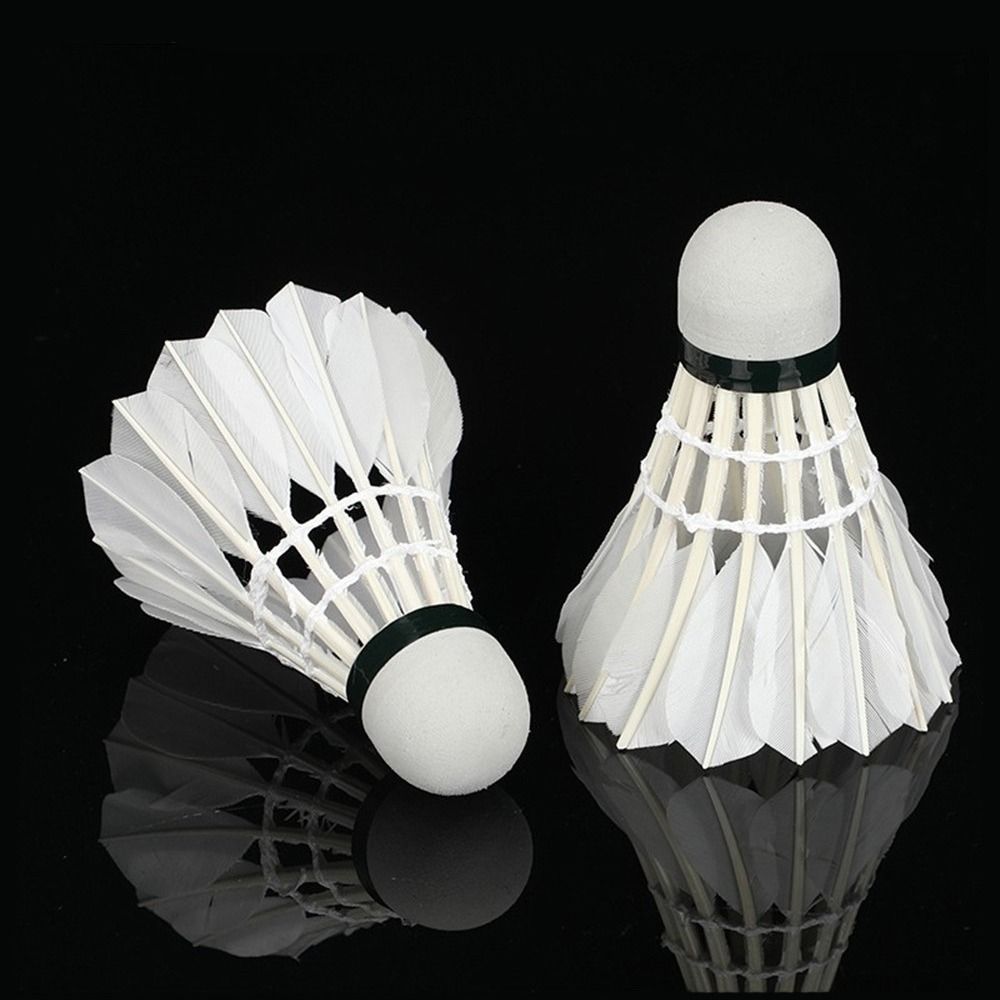 Volant de Badminton blanc, bal - Feather Shuttlecock avis et prix