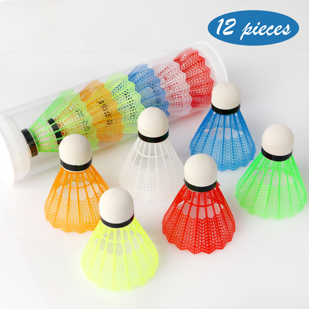 12 volants de badminton en pla - Feather Shuttlecock avis et prix