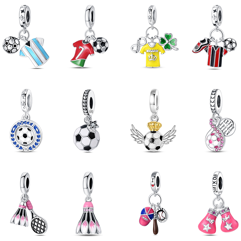 Mode 925 argent Football Jerse - Badminton Materi avis et prix