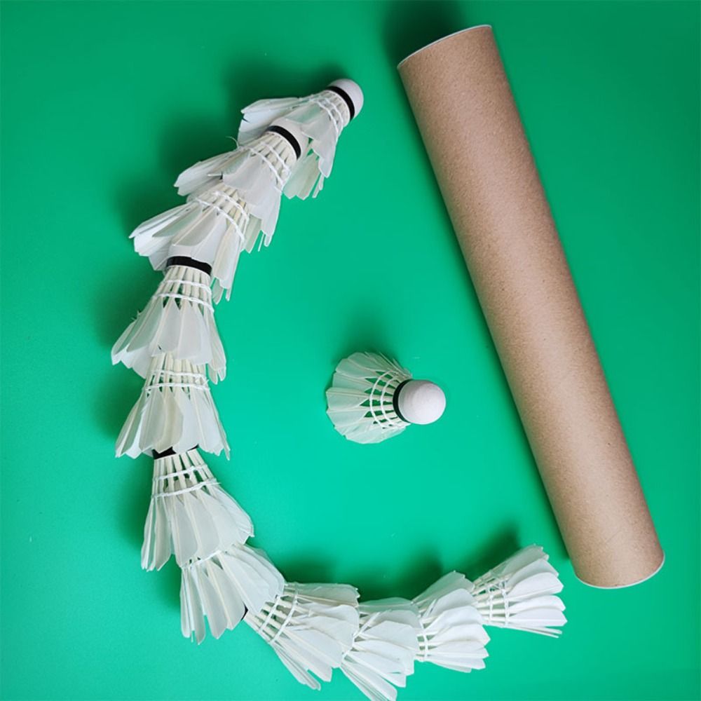 Volants de badminton blancs ne - Feather Shuttlecock avis et prix