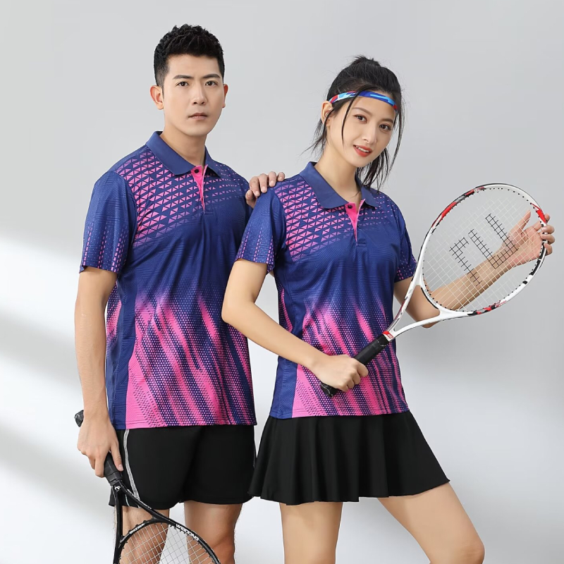 Polo de badminton à manches co - Badminton Jersey avis et prix